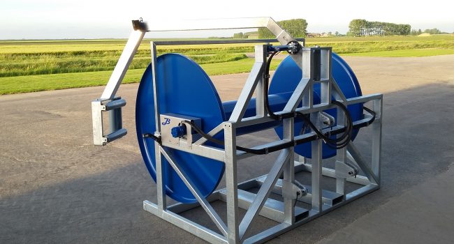 Slanghaspel V3 (met hydraulische slanggeleider)